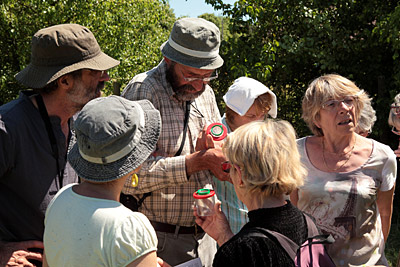 Une rencontre des propriétaires de Refuges LPO de la Vienne sur le thème des insectes avec Vincent Albouy. ©Alain B. https://cdnfiles1.biolovision.net/vienne.lpo.fr/userfiles/BiodivInviterCreerRefuge400px.jpg
