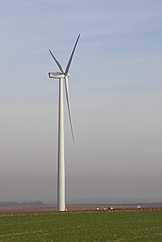 Eolienne au Rochereau © Thomas Williamson